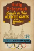 1948 London Olympic Games Daily Telegraph “Guide to the Olympic Games and London”, 32-page guide