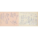 1952 Helsinski Olympic Games autograph album from the period, Comprising over 130 contestants