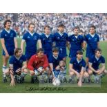Everton signed colour photographs, comprising 1985 UEFA European Cup Winners’ Cup photograph signed