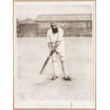 After Archibald J. Stuart Wortley (1849-1905) DR W G GRACE AT THE WICKET, photogravure, published by