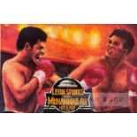 Muhammad Ali v Leon Spinks official onsite programme, held in New Orleans on 15th of September 1978,