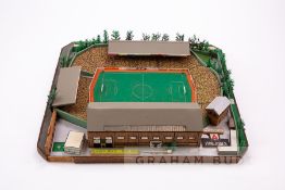 Plymouth Argyle - Home Park, Made circa 1986 by John Le Maitre using traditional modelling