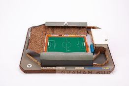 Notts County - Meadow Lane, Made circa 1986 by John Le Maitre using traditional modelling techniques