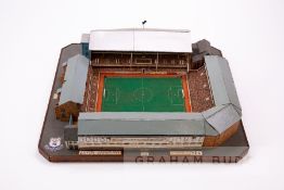 Everton - Goodison Park, Made circa 1986 by John Le Maitre using traditional modelling techniques