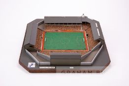 Millwall - The Den, Made circa 1986 by John Le Maitre using traditional modelling techniques and