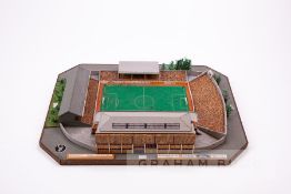 Mansfield Town - Field Mill, Made circa 1986 by John Le Maitre using traditional modelling