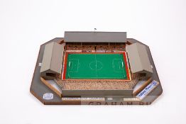 Peterborough United - London Road, Made circa 1986 by John Le Maitre using traditional modelling
