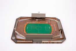 Wigan Athletic - Springfield Park, Made circa 1986 by John Le Maitre using traditional modelling