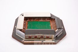 Stoke City - Victoria Ground, Made circa 1986 by John Le Maitre using traditional modelling