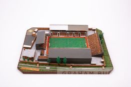 Cambridge United - Abbey Stadium, Made circa 1986 by John Le Maitre using traditional modelling
