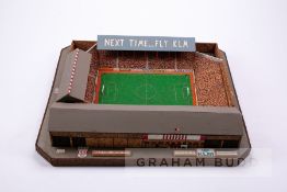 Brentford - Griffin Park, Made circa 1986 by John Le Maitre using traditional modelling techniques