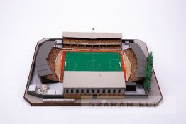 Hereford United - Edgar Street, Made circa 1986 by John Le Maitre using traditional modelling