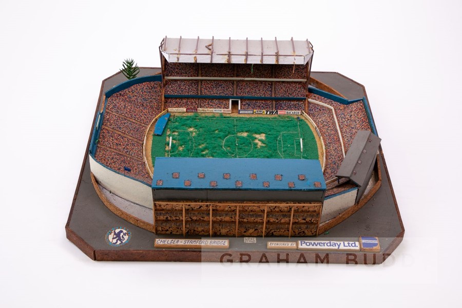 Chelsea - Stamford Bridge, Made circa 1986 by John Le Maitre using traditional modelling