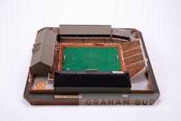 Blackpool - Bloomfield Road, Made circa 1986 by John Le Maitre using traditional modelling