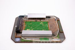 Stockport County - Edgeley Park, Made circa 1986 by John Le Maitre using traditional modelling