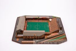 Luton Town - Kenilworth Road, Made circa 1986 by John Le Maitre using traditional modelling