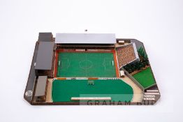 Northampton Town - County Ground, Made circa 1986 by John Le Maitre using traditional modelling