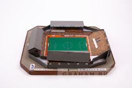 Oldham Athletic - Boundary Park, Made circa 1986 by John Le Maitre using traditional modelling