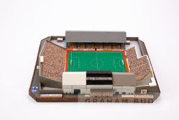 Reading - Elm Park, Made circa 1986 by John Le Maitre using traditional modelling techniques and