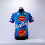 1997 turquoise, blue, red and white Italian Batik Del Monte Gewiss Del Rosa Biemme Cycling team race
