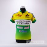 2008 green, yellow and white Maish Lautertal Spiegelberg marathon Cycling race jersey, scarce,