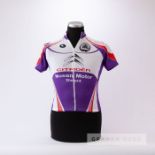 2001 white, red and purple Vermarc Cyclo Naninne Citroen Cycling race jersey, scarce, polyester