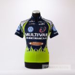 1989 navy, white and green Biemme Maxxis Merida Euro Tour Cycling team race jersey, scarce,