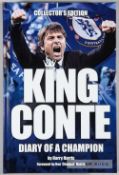 Ron 'Chopper' Harris and Harry Harris signed King Conte Diary of a Champion book,  limited edition