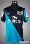 Marouane Chamakh black and turquoise Arsenal No.29 Emirates Cup jersey v Boca Juniors, at Emirates