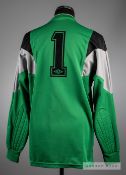 Dave Beasant green Chelsea No.1 goalkeepers jersey season 1988-89, by Umbro, long-sleeved, with