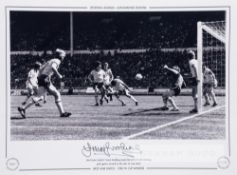 West Ham United 1980 FA Cup Winners Trevor Brooking and Paul Allen signed photographs, Trevor