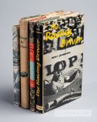 Collection of motor racing books from the 1950s onwards, including biographies and