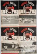 A collection of 86 Manchester United home programmes from 1946-47 to 1949-50 seasons, one x 1946-47,