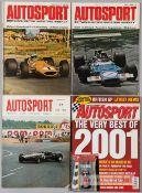 An extensive collection of Autosport magazines dating from 1950 to 2004, some complete runs and