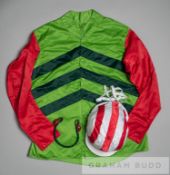 A P McCoy Aintree winning racing colours, the silks worn by the jockey aboard the P J Martin-owned