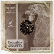 A gramophone record of the Community singing at the Cardiff City v Arsenal F.A. Cup Final in 1927,