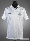 White Tottenham Hotspur No.16 substitute's jersey from the 1987 F.A. Cup final, by Hummel, short-