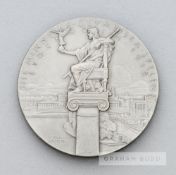1912 Stockholm Olympic Games pewter participation medal, designed by Bertram MacKennal, of