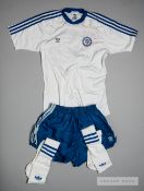 Peter Vermes complete USA strip from the 1989 CONCACAF Championship, comprising a white No.10