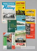 Collection of motor racing programmes, including a good selection of Aintree and Silverstone