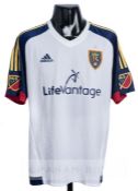 Lalo Fernandez white Real Salt Lake No.1 jersey from the friendly match against Inter Milan at Rio