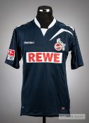 Adil Chihi navy 1.FC Koln No.20 home jersey v Arsenal in a pre-season friendly in Cologne on 23rd