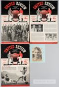 Manchester United miscellany,  to include FA Cup Final programmes 1948, 1958 (2), Charity Shield