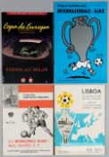 A collection of the 28 UEFA European Cup Finals programmes 1959 to 2005, finals include 1959,