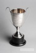 All England Lawn Tennis Club Wimbledon Championships winner's trophy for the Mixed Doubles won by