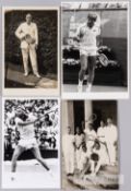 Collection of Tennis related postcards,  28 postcards of tennis scenes, matches in progress, many