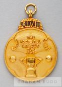 Carling Cup Final winner's medal awarded to a Chelsea player v Arsenal, played at Millennium
