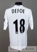 Jermain Defoe white Tottenham Hotspur no.18 home jersey v Middlesbrough, season 2004-05, match