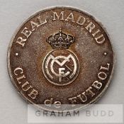 Liverpool v Real Madrid Trofeo "Santiago Bernabeu" participant's medal awarded to a Liverpool player
