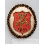 Football Association Councillor's badge issued for the Tottenham Hotspur v Sheffield United 1901